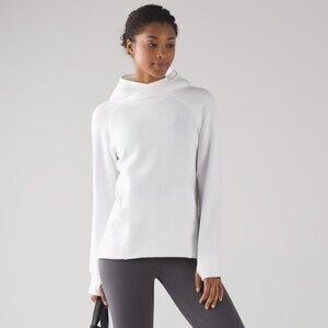 Lululemon Women's Fleece Please Pullover - White